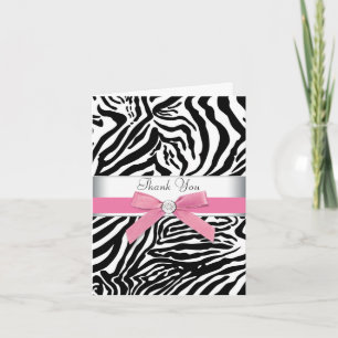 Pink Zebra Dankeschön Karten