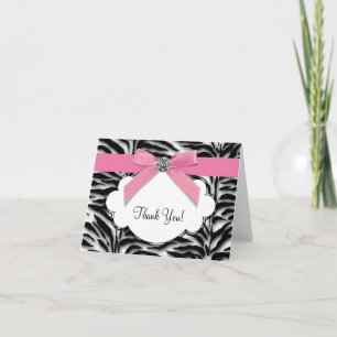 Pink Zebra Dankeschön Karten