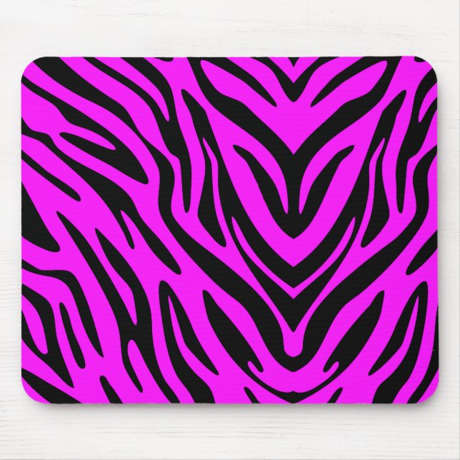 Pink Zebra Mousepad (Vorne)