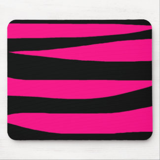 Pink Zebradruck Mousepad
