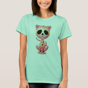 Pink Zombie Sugar Kitten T-Shirt