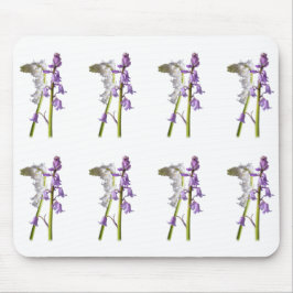 Pinkbells Fabric Pattern. Mousepad