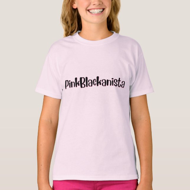 pinkblackanista T-Shirt (Vorderseite)