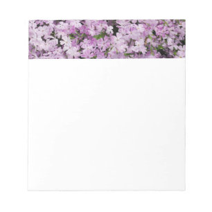 Pinke Blumen Notizblock