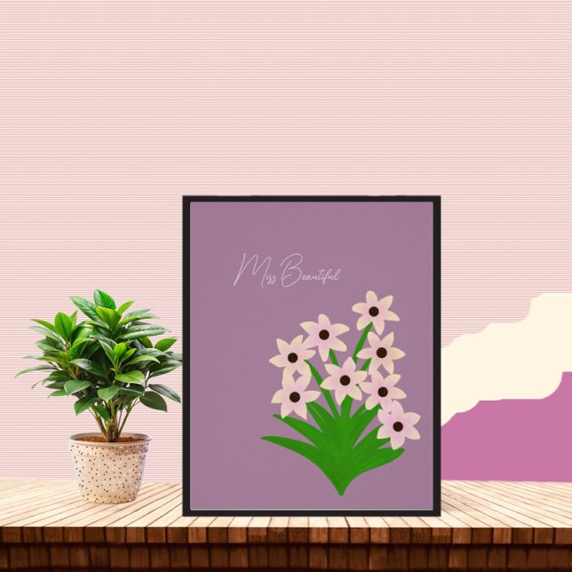 Pinke Blumen Poster (Von Creator hochgeladen)