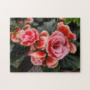 Pinke Blumen Puzzle