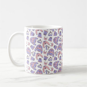 Pinke Vibes 90er Mode Kaffeetasse