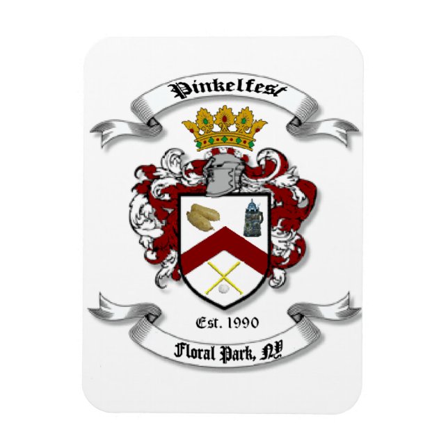 Pinkel Wappen Magnet (Vertikal)