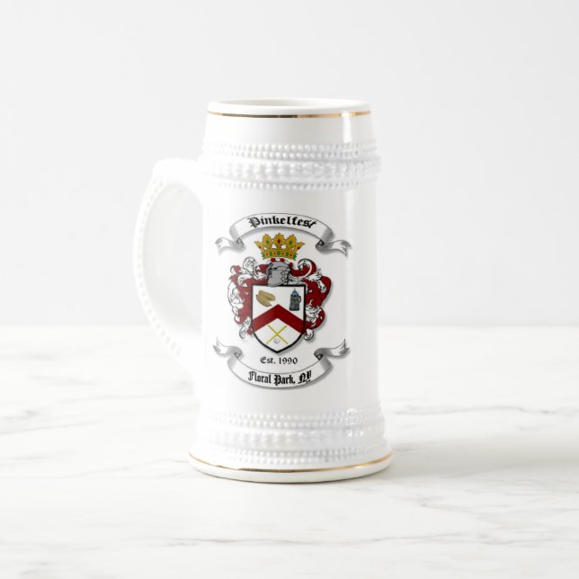 PINKELFEST STEIN BIERGLAS (Vorderseite Links)