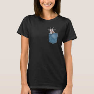 Pinkeln der Kinderziege in der Tasche - Hinterhof T-Shirt