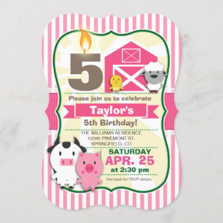 Pinkes Landtier, Mädchentag Einladung