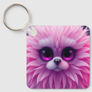 Pinkes One Schlüsselanhänger