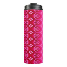 Pinkey Rose Ikat Zen Thermosbecher