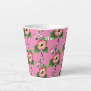Pinkfarbene Blume Thunder_Cove Milchtasse