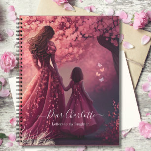 Pinkfarbene Buchstaben an meinen Dauerkabiner-Memo Notizbuch