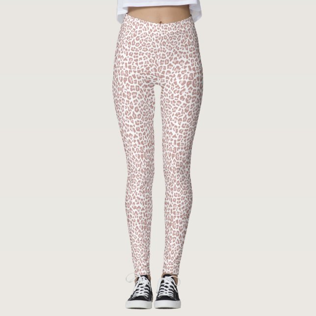 Pinkfarbene Leggings (Vorderseite)