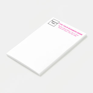 Pinkfarbene Markenbezeichnungen Texte zur Lange Üb Post-it Klebezettel