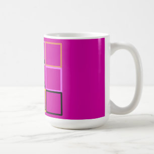 Pinkfarbene Tasse