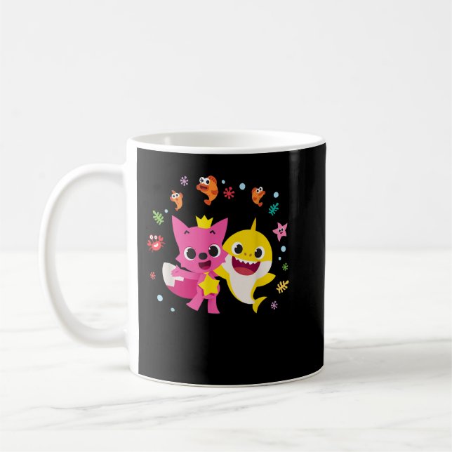 Pinkfong and Baby Shark  Kaffeetasse (Links)