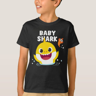Pinkfong Baby Shark T - Shirt mit Text
