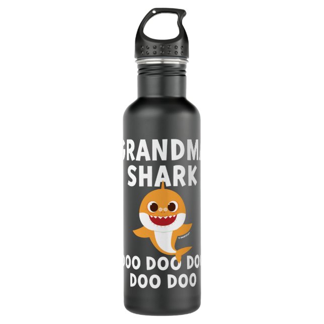 Pinkfong Grandma Shark Official Sweat Edelstahlflasche (Vorderseite)