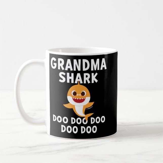 Pinkfong Grandma Shark Official Sweat Kaffeetasse (Links)