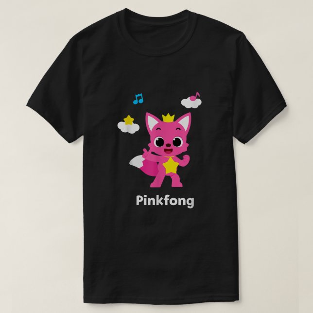 Pinkfong Offiziell T-Shirt (Design vorne)
