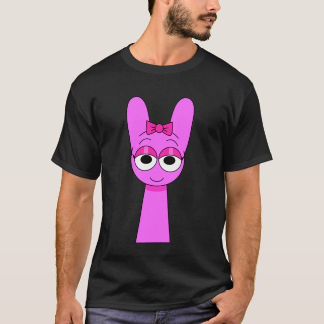 Pinki von Sprunky Pyramixed  Jevin Funbot Simon T-Shirt (Vorderseite)
