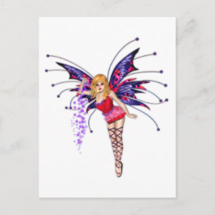 Pinkie-Fee Postkarte