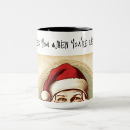 Pinking Weihnachtskaffee-Tasse Tasse