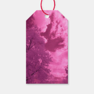 Pinkish Hues Infrarot Cloud Geschenkanhänger