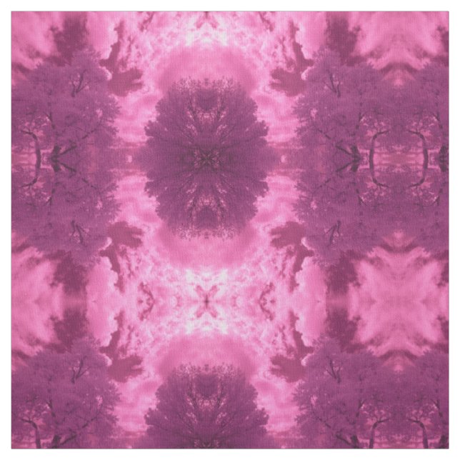 Pinkish Hues Infrarot Cloud Stoff (Muster)