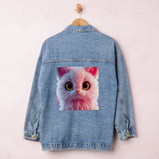 Pinkish-Kittycat Jeansjacke