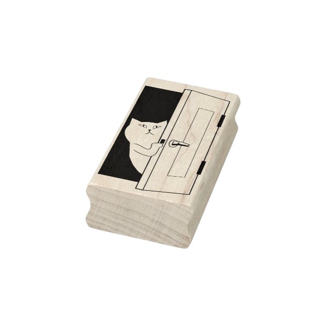 Pinkkatzen Briefmarke Gummistempel (Stempel)