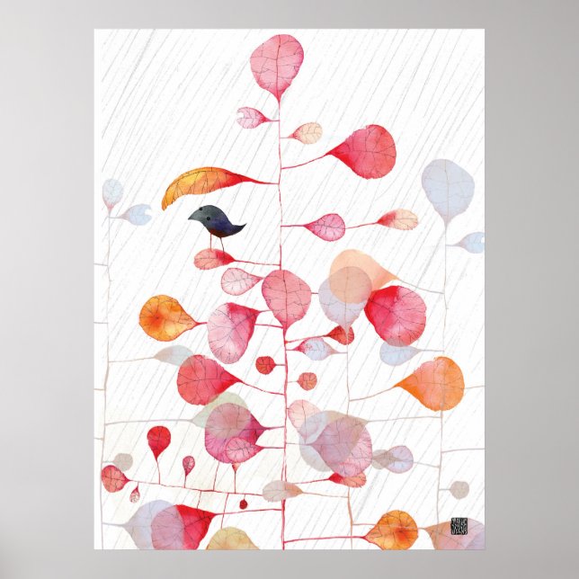 PINKLEAFUMBRELLA POSTER (Vorne)