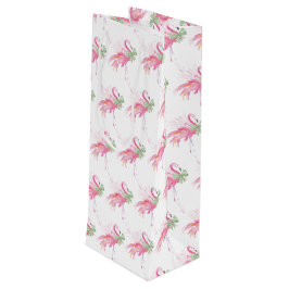 Pinkmas Flamingo Weihnachtswein Geschenktasche Geschenktüte Für Weinflaschen