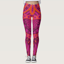 Pinkoinko - Feathered Paisley Leggings