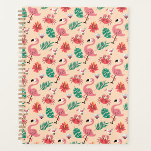 PinkPink Flamingo Sommer tropisches Muster-23123 Planer