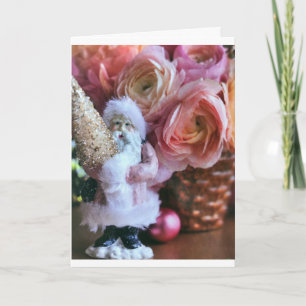 **PINKROSEN & ALTE SCHNELLERE SANTA** KARTE