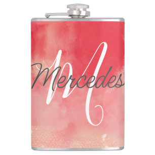 Pinks und Reds Gefärbte Krawatte iPad Smart Cover Flachmann