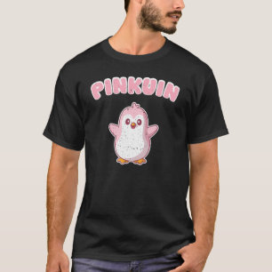 Pinkuin Pink Pinguin Funny Niedlich Pub Wordplay f T-Shirt