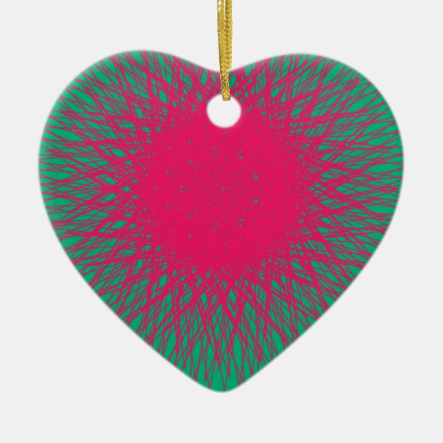 pinky abstraktes keramikornament (Vorne)
