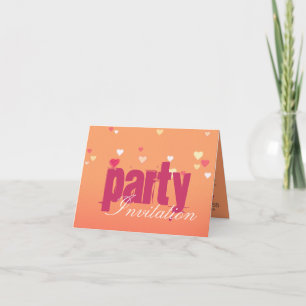Pinky Blush-Party Einladung