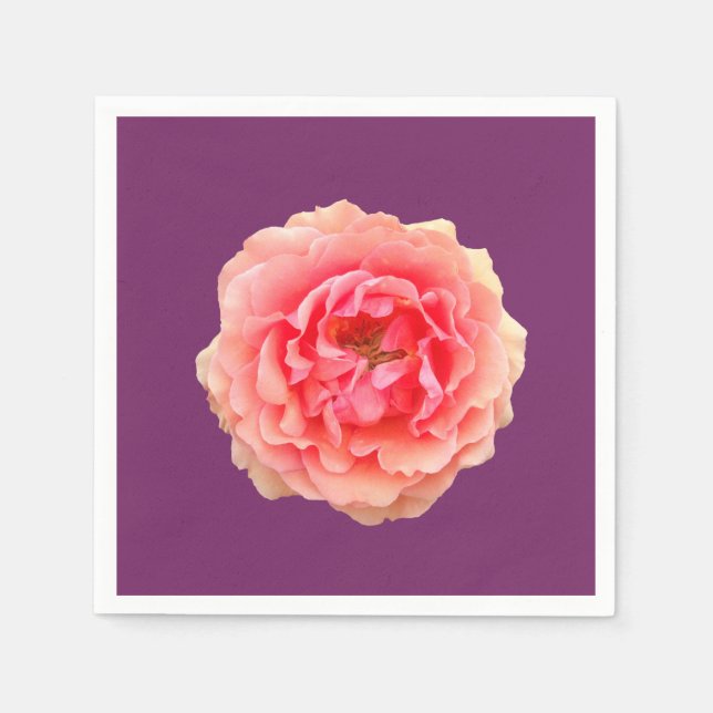Pinky Cocktail Paper Napkins Serviette (Vorderseite)