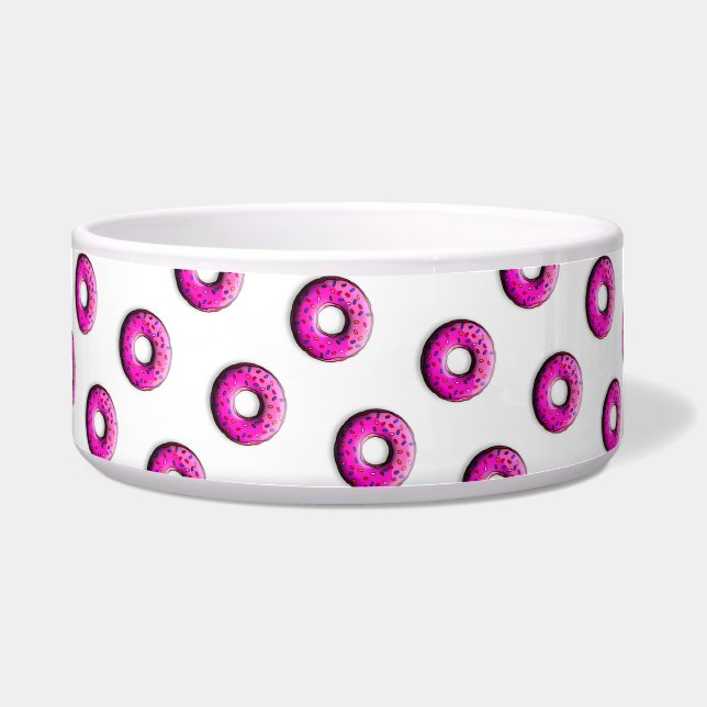 Pinky Donut - bunte Streusel 1 Napf (Vorderseite)