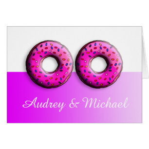 Pinky Donut mit bunten Sprinklen + Ihre Ideen