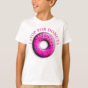 Pinky Donut mit bunten Sprinklen + Ihre Ideen T-Shirt