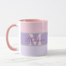 Pinky gürtelpastellfarben personalisiert tasse