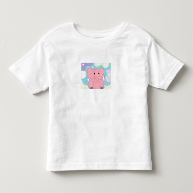 Pinky the Elephant Kleinkind T-shirt (Vorderseite)