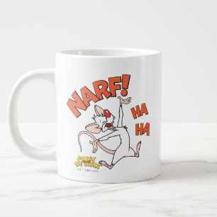 Pinky und das Gehirn   Pinky "Narf!" Jumbo-Tasse